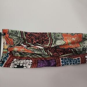 Zara Bandana Print Resort Wear Skirt